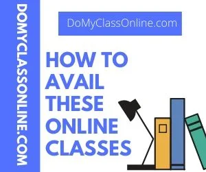 How to Avail these Online Classes