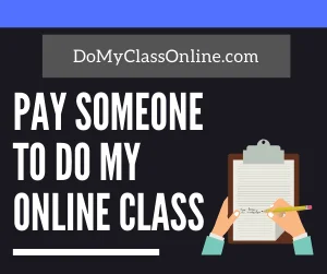 Pay Me To Do Your Online Class