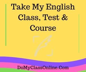 Take My English Class, Test & Course