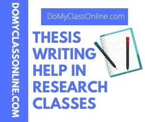 Thesis Writing Help In Research Classes